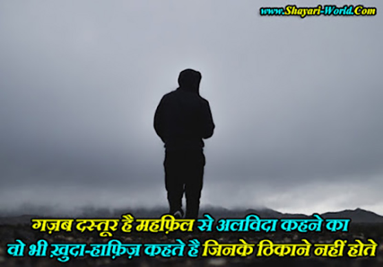 Alvida Shayari in Hindi for boyfriend