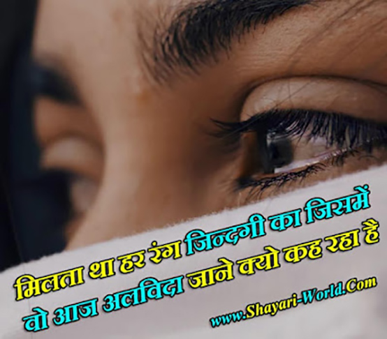 Hindi Alvida Shayari