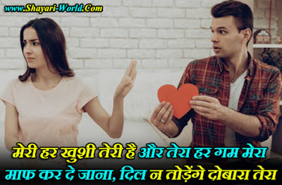 sorry shayari for gf